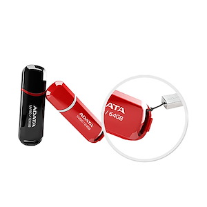 فلش مموری ای‌دیتا مدل UV150 ظرفیت 64 گیگابایت Adata UV150 64GB Red USB Flash Drive